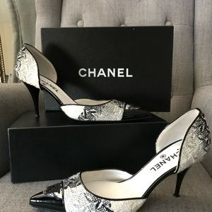 chanel heels
